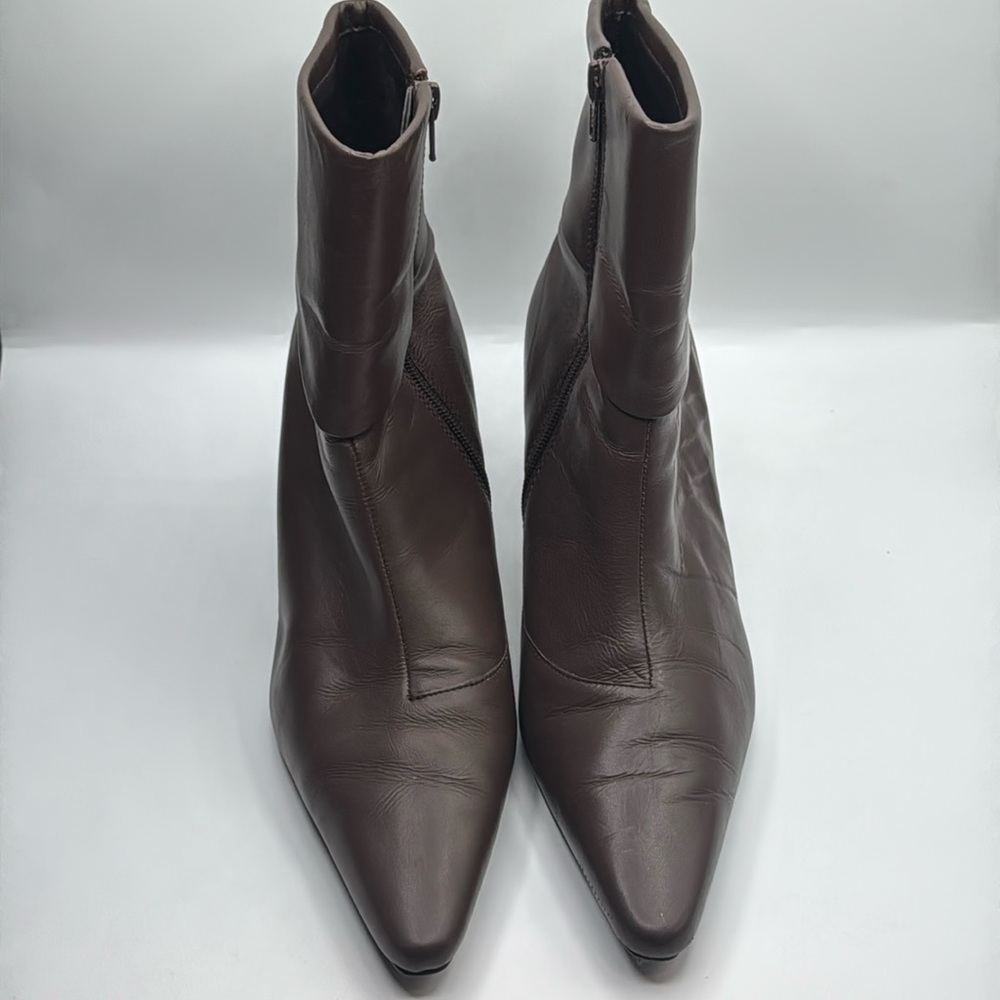 Bijou Gorgeous Brown heeled Booties